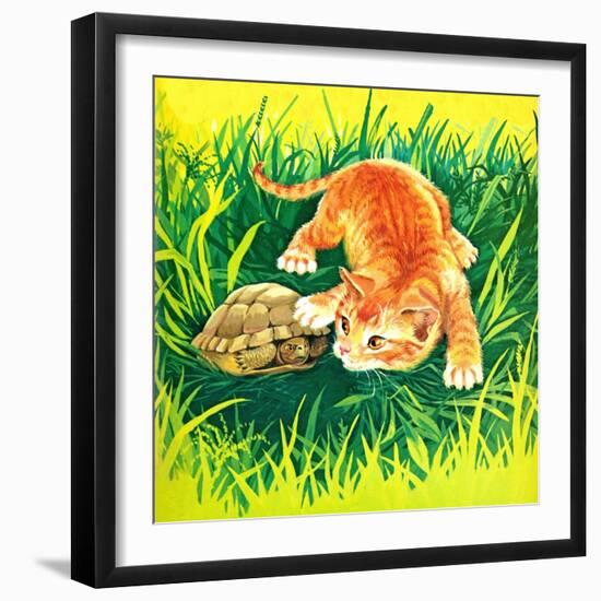 Seeing Eye to Eye - Jack & Jill-Rae Owings-Framed Premium Giclee Print