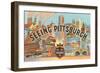 Seeing Pittsburgh, Pennsylvania, Graphics-null-Framed Art Print