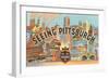 Seeing Pittsburgh, Pennsylvania, Graphics-null-Framed Art Print