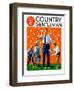 "Seeing Stars," Country Gentleman Cover, August 1, 1936-William Meade Prince-Framed Giclee Print