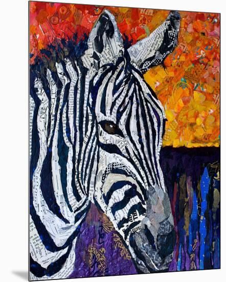 Seeing Stripes Retouched-null-Mounted Premium Giclee Print
