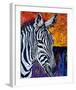 Seeing Stripes Retouched-null-Framed Art Print