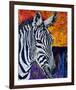 Seeing Stripes Retouched-null-Framed Art Print