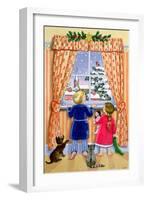 Seeing the Snow-Lavinia Hamer-Framed Giclee Print