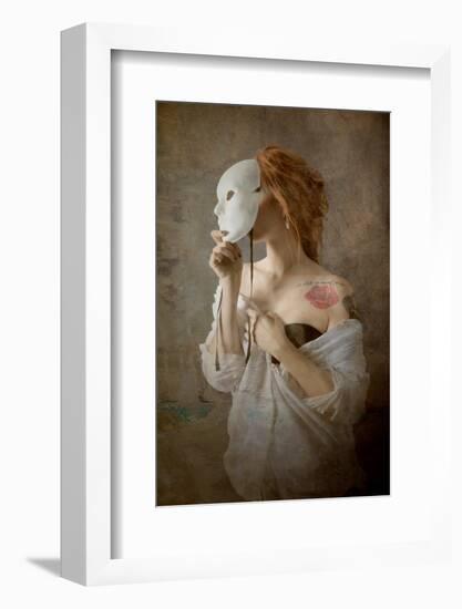 seeing through the mask-Olga Mest-Framed Photographic Print