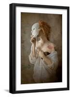 seeing through the mask-Olga Mest-Framed Premium Photographic Print