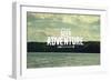 Seek Adventure-Vintage Skies-Framed Giclee Print