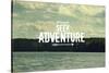 Seek Adventure-Vintage Skies-Stretched Canvas