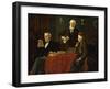 Seeking Advice-Louis Charles Moeller-Framed Giclee Print