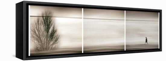 Seeking the invisible-Paulo Abrantes-Framed Stretched Canvas