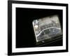 Seen Through the Bulletproof Window of a U.S. Humvee, Iraqis Smile from Their Car-null-Framed Photographic Print