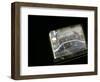 Seen Through the Bulletproof Window of a U.S. Humvee, Iraqis Smile from Their Car-null-Framed Photographic Print