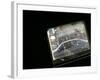 Seen Through the Bulletproof Window of a U.S. Humvee, Iraqis Smile from Their Car-null-Framed Photographic Print