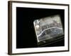 Seen Through the Bulletproof Window of a U.S. Humvee, Iraqis Smile from Their Car-null-Framed Photographic Print