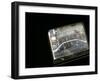 Seen Through the Bulletproof Window of a U.S. Humvee, Iraqis Smile from Their Car-null-Framed Photographic Print