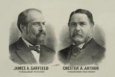 James A. Garfield and Chester A. Arthur - Republican Candidates for President and Vice President-Seer's Lithograph Co-Laminated Premium Giclee Print