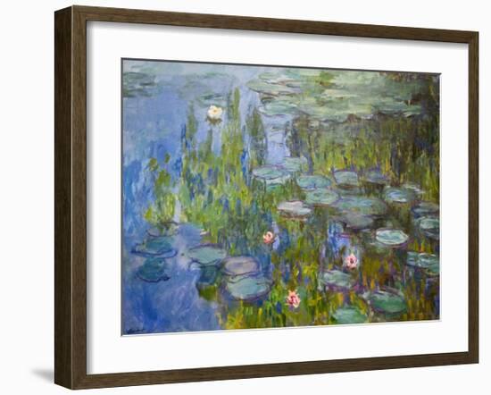Seerosen-Claude Monet-Framed Art Print