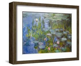 Seerosen-Claude Monet-Framed Art Print