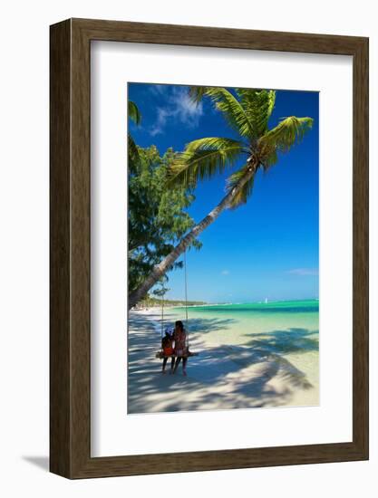 Seesaw on Palm-pashapixel-Framed Photographic Print