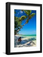 Seesaw on Palm-pashapixel-Framed Photographic Print