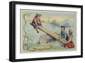 Seesaw-null-Framed Giclee Print