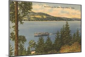 Seeweewana, Lake Coeur d'Alene, Idaho-null-Mounted Art Print