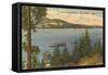 Seeweewana, Lake Coeur d'Alene, Idaho-null-Framed Stretched Canvas