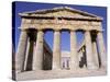 Segasta Temple, Sicily, Italy-Peter Thompson-Stretched Canvas