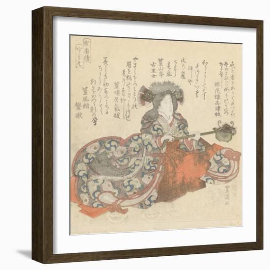 Segawa Kikunojô as Tomoe Gozen, c.1825-29-Utagawa Toyokuni-Framed Giclee Print