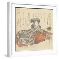 Segawa Kikunojô as Tomoe Gozen, c.1825-29-Utagawa Toyokuni-Framed Giclee Print