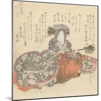 Segawa Kikunojô as Tomoe Gozen, c.1825-29-Utagawa Toyokuni-Mounted Giclee Print