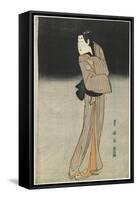 Segawa Kikunojo III as the Shop Boy Chokichi, 1796-Utagawa Toyokuni-Framed Stretched Canvas