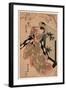 Segawa Kikunojo No Hashihime-Utagawa Toyokuni-Framed Giclee Print