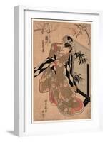 Segawa Kikunojo No Hashihime-Utagawa Toyokuni-Framed Giclee Print