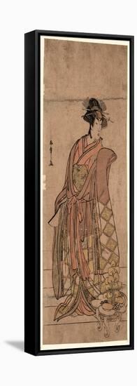 Segawa Kikunojo-Katsukawa Shunsho-Framed Stretched Canvas