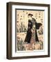 Segawa Kikunojo-Utagawa Toyokuni-Framed Premium Giclee Print