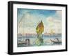 Segelboote auf dem Giudecca oder Venedig, Marine. 1903-1905-Henri Edmond Cross-Framed Giclee Print