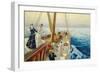 Segeln im Mittelmeer. 1896-Julius Leblanc Stewart-Framed Giclee Print