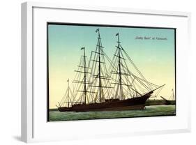 Segelschiff Cutty Sark Im Hafen Von Falmouth-null-Framed Giclee Print