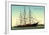 Segelschiff Cutty Sark Im Hafen Von Falmouth-null-Framed Giclee Print