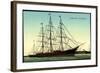 Segelschiff Cutty Sark Im Hafen Von Falmouth-null-Framed Giclee Print