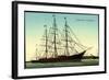 Segelschiff Cutty Sark Im Hafen Von Falmouth-null-Framed Giclee Print