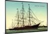 Segelschiff Cutty Sark Im Hafen Von Falmouth-null-Mounted Giclee Print