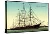 Segelschiff Cutty Sark Im Hafen Von Falmouth-null-Stretched Canvas