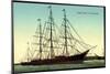 Segelschiff Cutty Sark Im Hafen Von Falmouth-null-Mounted Giclee Print