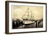 Segelschiff Hein Godenwind Am Hafen Vor Anker-null-Framed Giclee Print