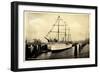 Segelschiff Hein Godenwind Am Hafen Vor Anker-null-Framed Giclee Print