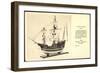 Segelschiff Santa Maria, Christoph Kolumbus, Modell-null-Framed Giclee Print