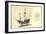 Segelschiff Santa Maria, Christoph Kolumbus, Modell-null-Framed Giclee Print