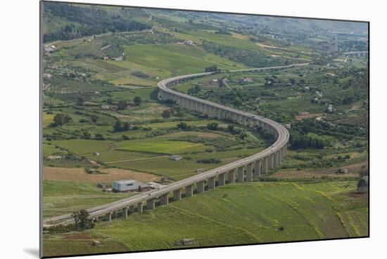 Segesta, Highway-Guido Cozzi-Mounted Photographic Print